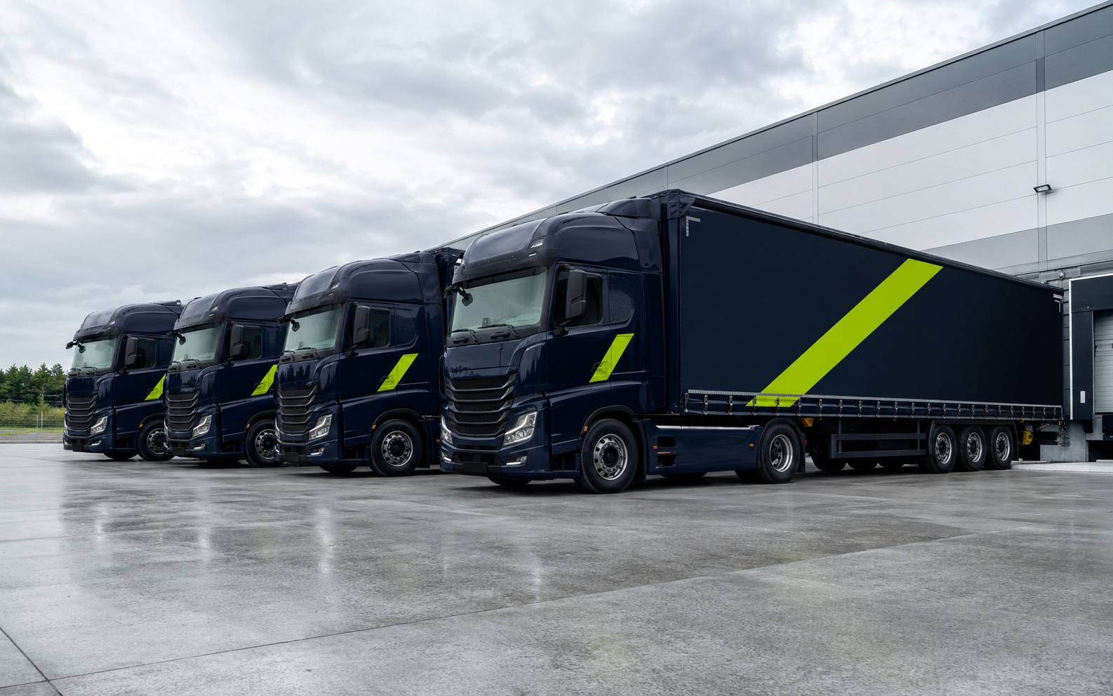 Flota ciągników siodłowych Northway Logistics